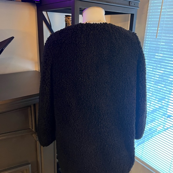 Wilfred fuzzy teddy coat XSmall - Picture 5 of 9